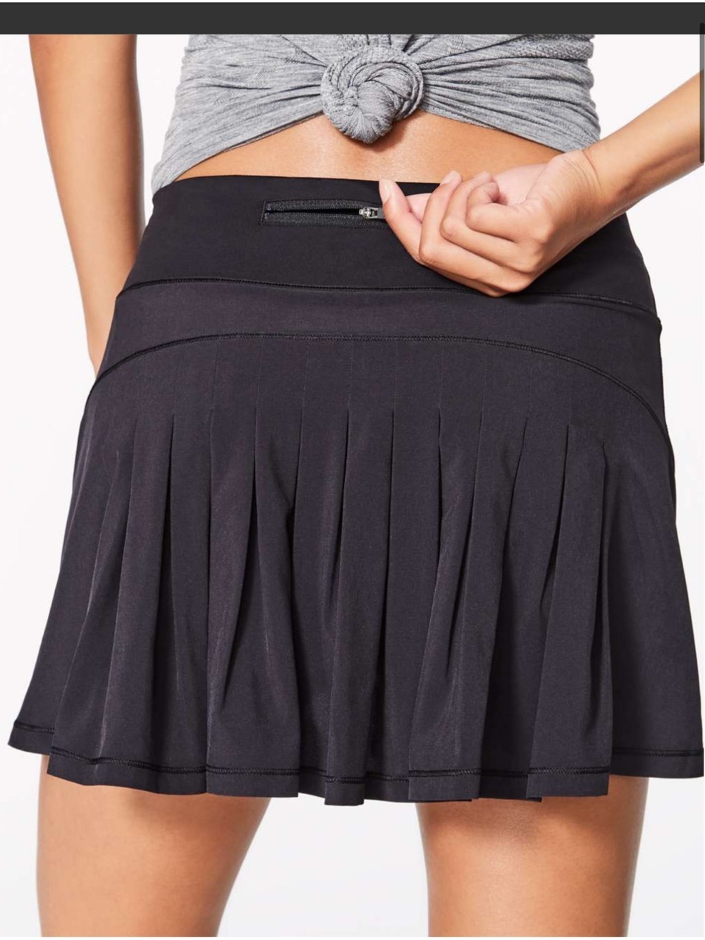 Lululemon Circuit Breaker Skirt II black size 10